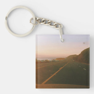 Malibu Road Trip Keychain
