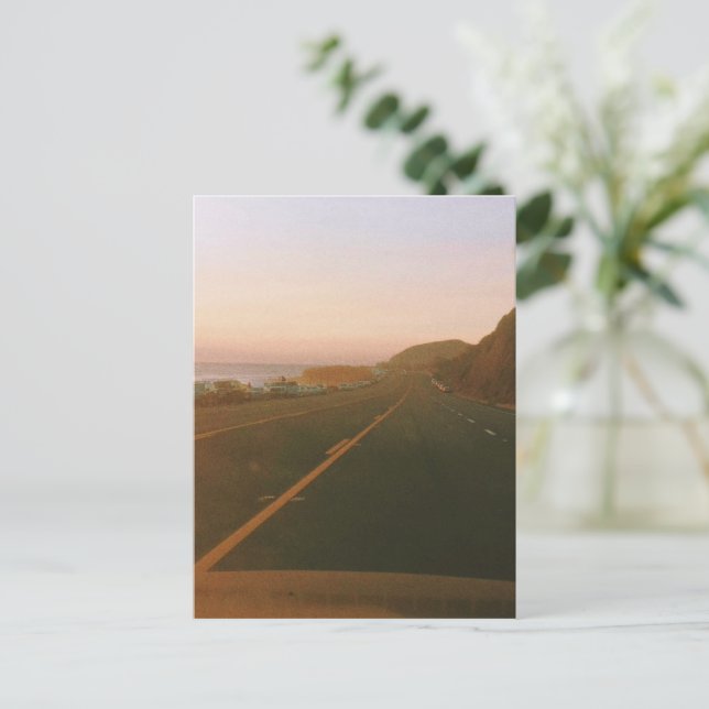Malibu Roadtrip Holiday Postcard (Standing Front)