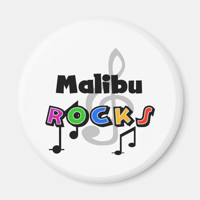 Malibu Rocks Magnet (Front)