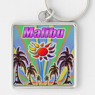 Malibu Summer Love Keychain