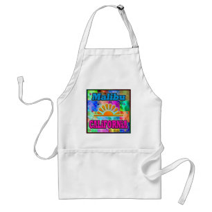 Malibu Sun & Palms Apron