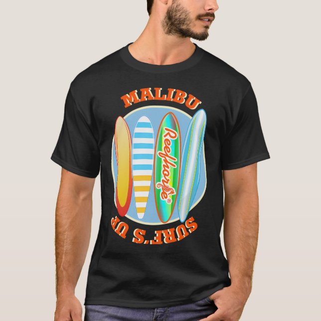 Malibu Surf's Up T-Shirt (Front)