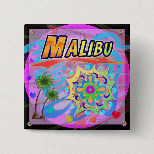 Malibu True Progress Button (Front)