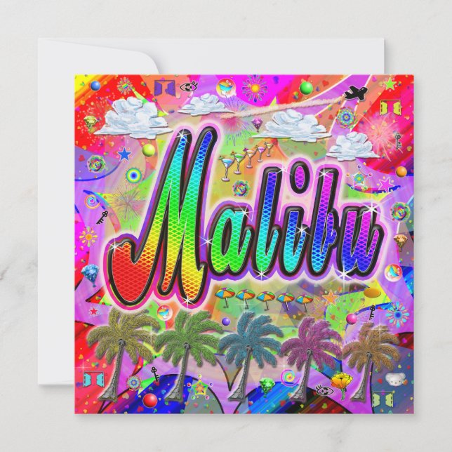 Malibu Vista Express Holiday Card (Front)