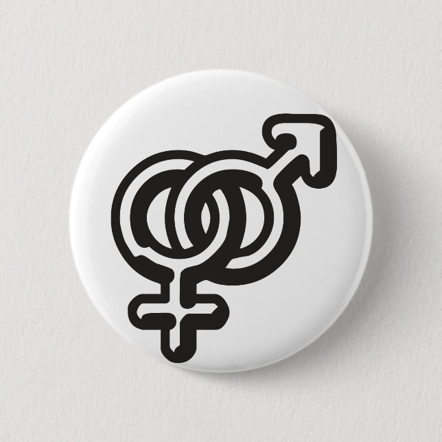Malicia Heteros 2 Inch Round Button (Front)