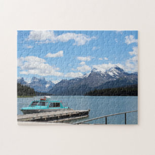 Maligne Lake Jasper Canada. Jigsaw Puzzle