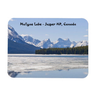 Maligne Lake - Jasper national park, Canada Magnet