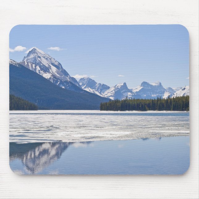Maligne Lake - Jasper National Park, Canada Mouse Pad (Front)
