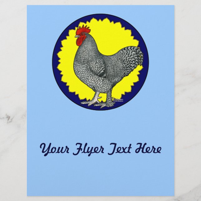 Maline Rooster Flyer (Front)