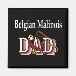 malinois belge papa Magnet