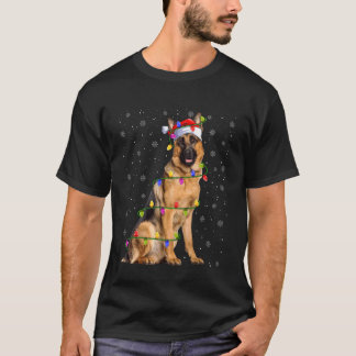 Malinois Belgian Shepherd Dog Christmas Pet Dog Lo T-Shirt