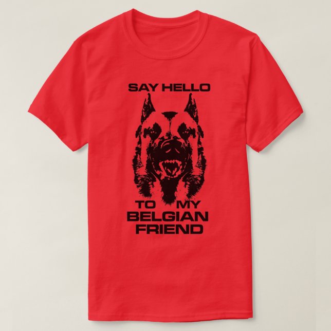 Malinois Belgian shepherd Mechelaar   2  T-Shirt (Design Front)