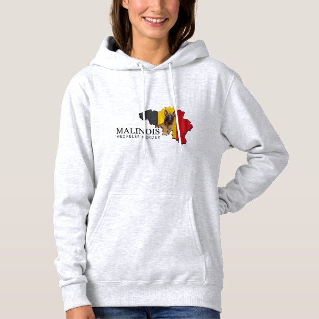 Malinois - Belgian shepherd -Mechelaar Hoodie (Front)