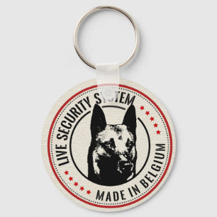 Malinois - Belgian shepherd -Mechelaar -Maligator Keychain