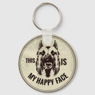 Malinois - Belgian shepherd -Mechelaar -Maligator Keychain
