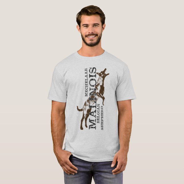 Malinois - Belgian shepherd - Mechelaar T-Shirt (Front Full)