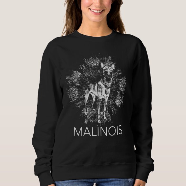 Malinois - Belgian shepherd Sweatshirt (Front)