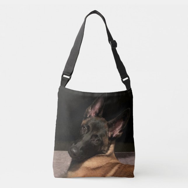 Malinois Dog Crossbody Bag (Front)