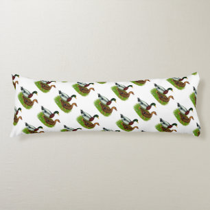 Mallard Drake and Duck Body Pillow