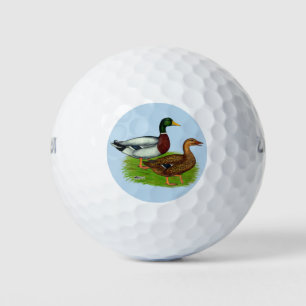 Mallard Drake and Duck Golf Balls