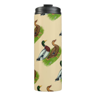 Mallard Drake and Duck Thermal Tumbler