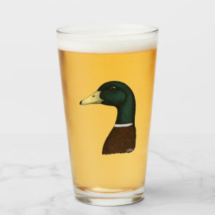 Mallard Drake Head Glass