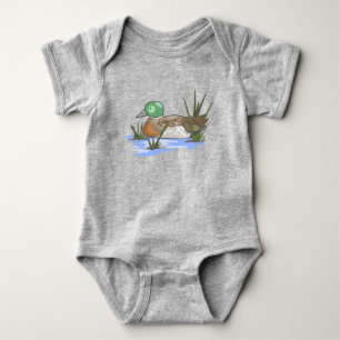 Mallard Duck Baby Bodysuit
