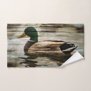 Mallard Duck Bath Towel Set
