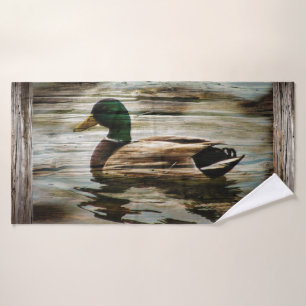 Mallard Duck Bath Towel Set