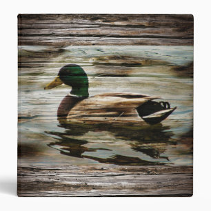 Mallard Duck Binder