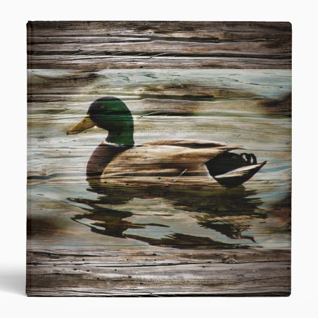 Mallard Duck Binder (Front)