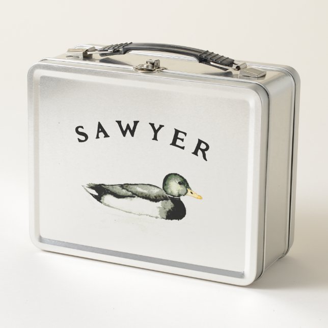 Mallard Duck Boy's Lunchbox (Front)