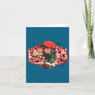 Mallard Duck Camouflage Happy Valentine's Day Hunt Card