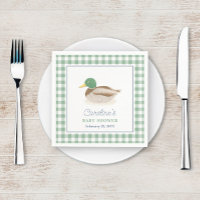 Mallard Duck Duckling Country Hunting Baby Shower