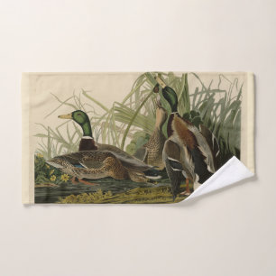 Mallard Duck from Audubon's Birds of America Bath Towel Set