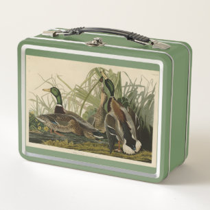 Mallard Duck from Audubon's Birds of America Metal Lunch Box