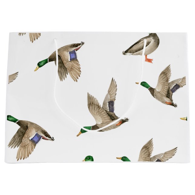 Mallard Duck Gift Bag  (Front)