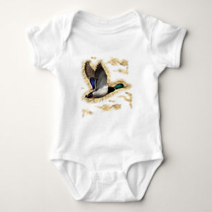 Mallard Duck Hunting Baby Bodysuit