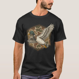 Mallard Duck Hunting Camo Youth Boys Men T-Shirt