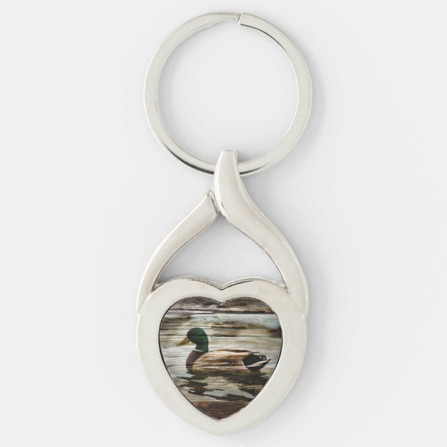 Mallard Duck Keychain (Front)