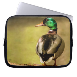 Mallard Duck Laptop Sleeve