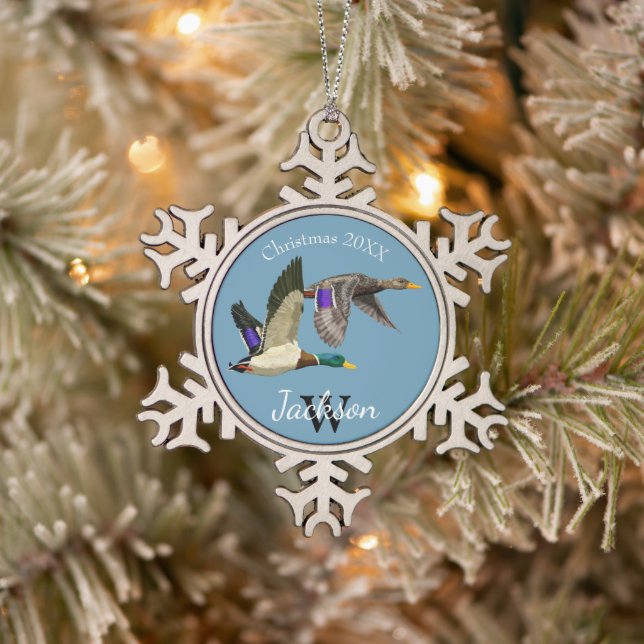 Mallard Duck Love Ornement (Arbre)