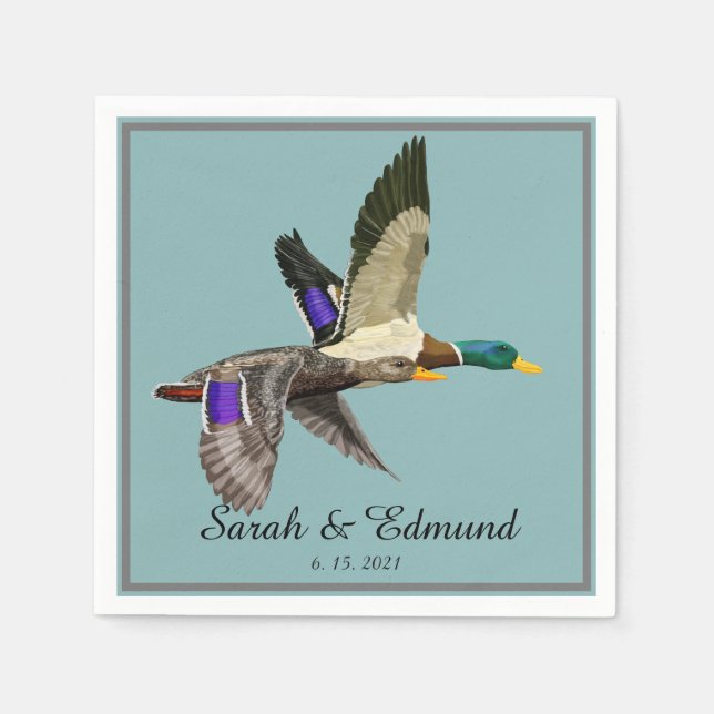 Mallard Duck Lover  Napkin (Front)
