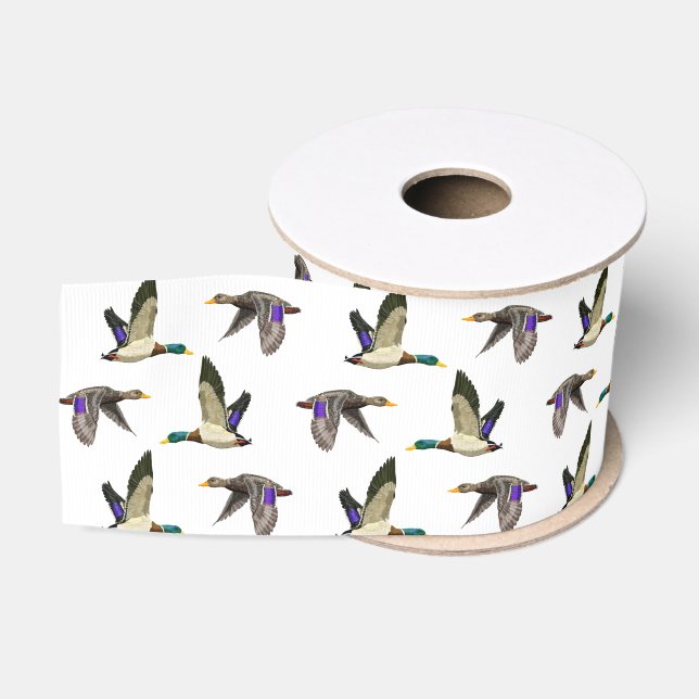 Mallard Duck Lovers  Grosgrain Ribbon (Spool)