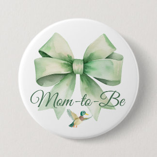 Mallard Duck Mom-to-Be Baby Shower Pin