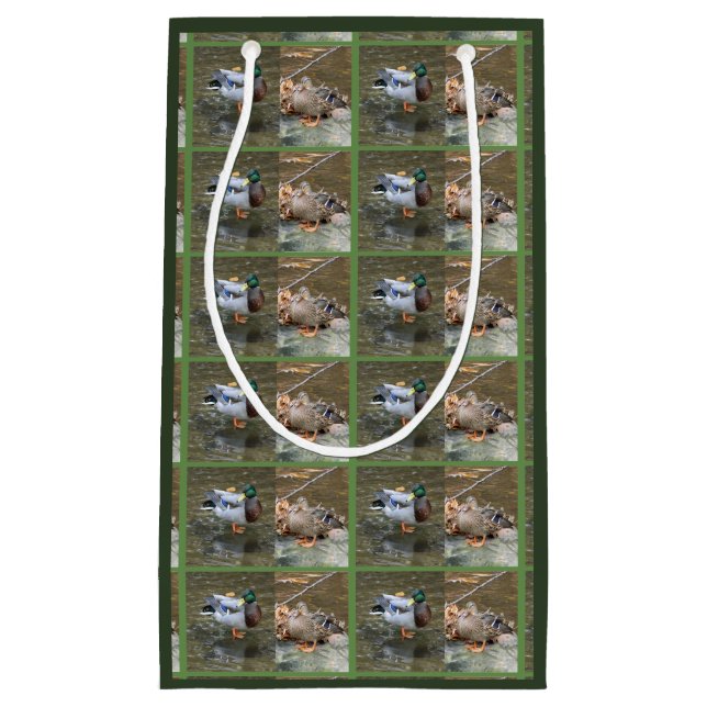 Mallard Duck Pair Gift Bag (Front)