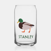 Mallard Duck Realistic Illustration Personalized