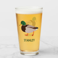 Mallard Duck Realistic Illustration Personalized