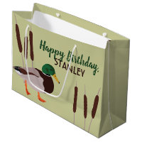 Mallard Duck Realistic Illustration Personalized