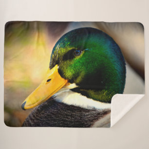 MALLARD DUCK SHERPA BLANKET